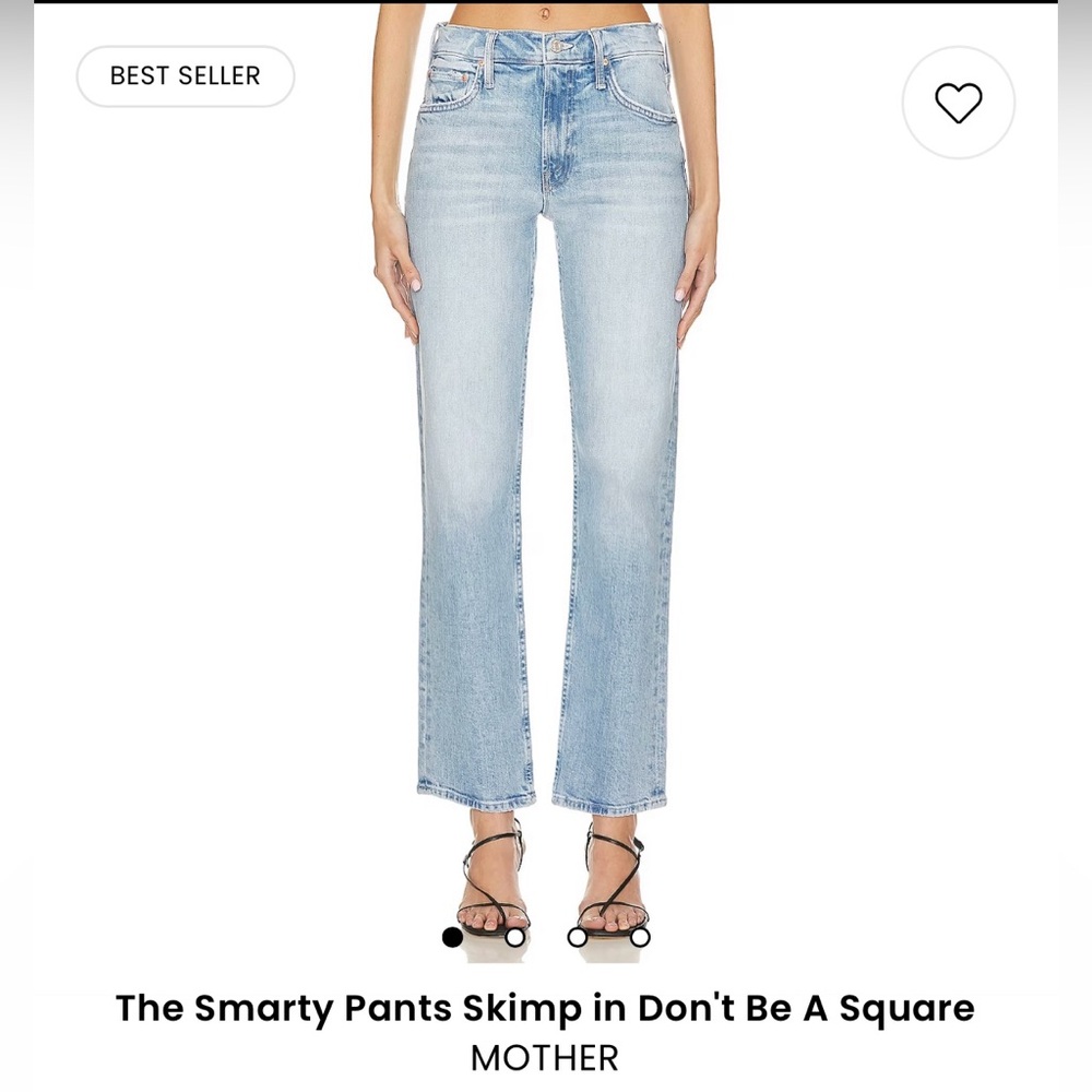 MOTHER Denim The Smarty Pants Skimp